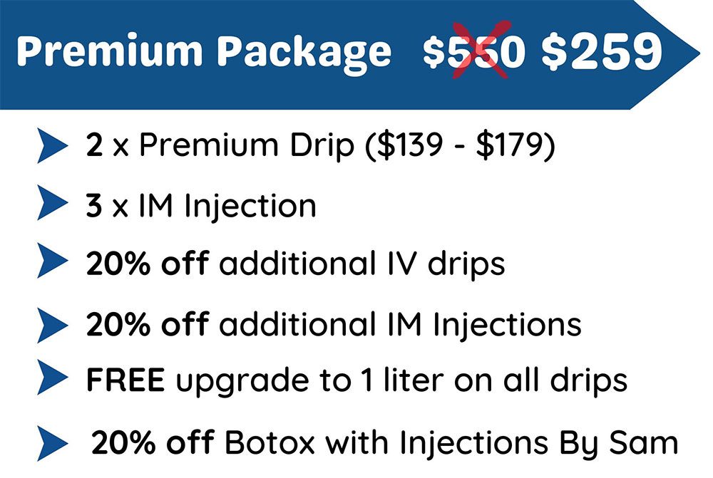 IV Hydration Premium Package